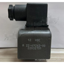 Bobina de válvula solenoide de 12V para portador 22-69262-00